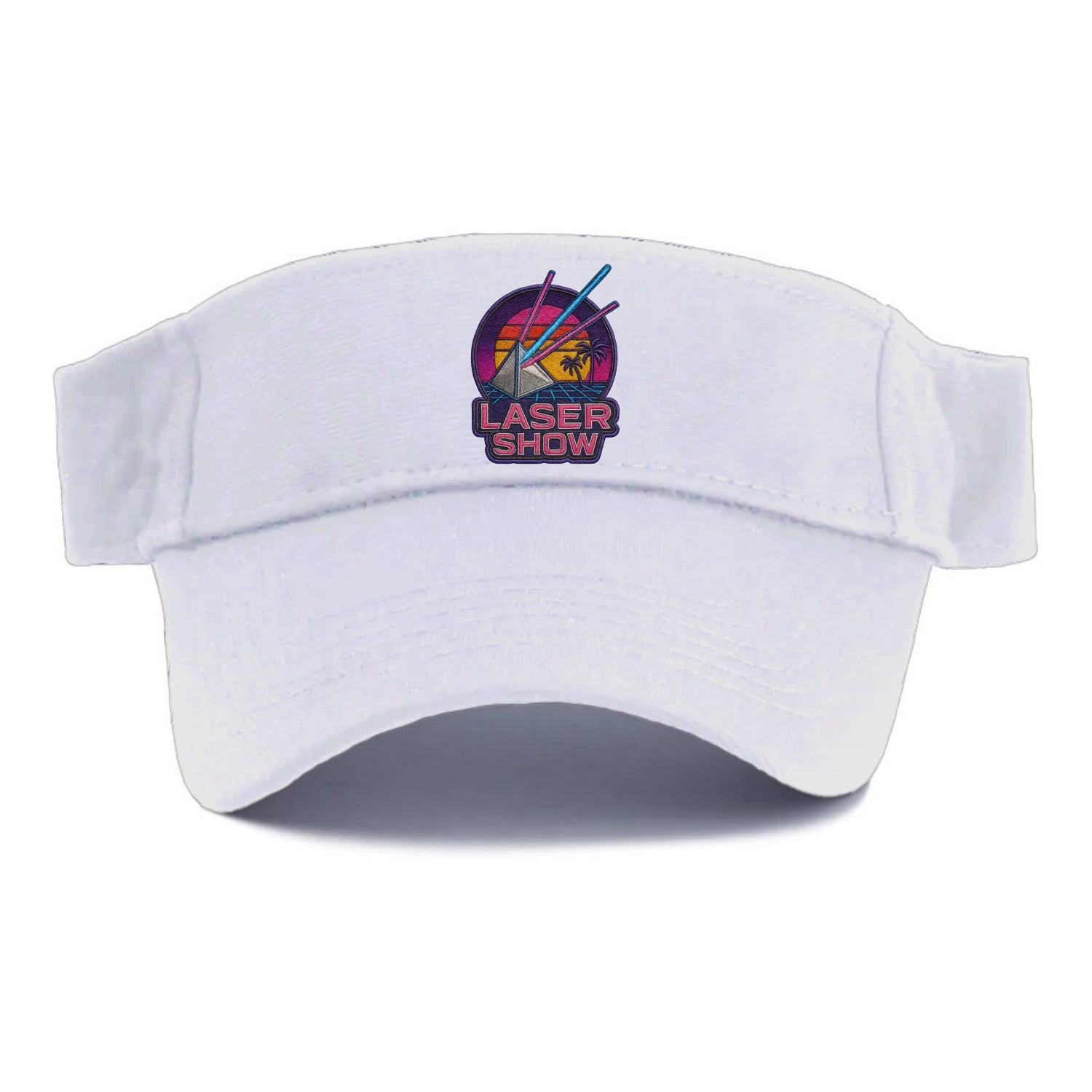 Laser Show - Visor - White