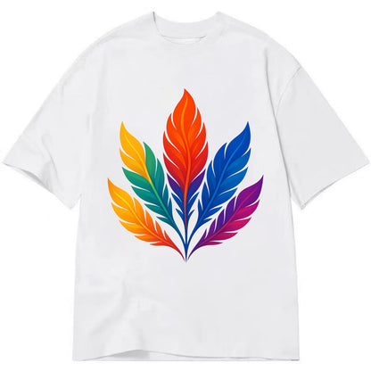 Phoenix Feathers - Each feather a differ - Classic T-shirt - White