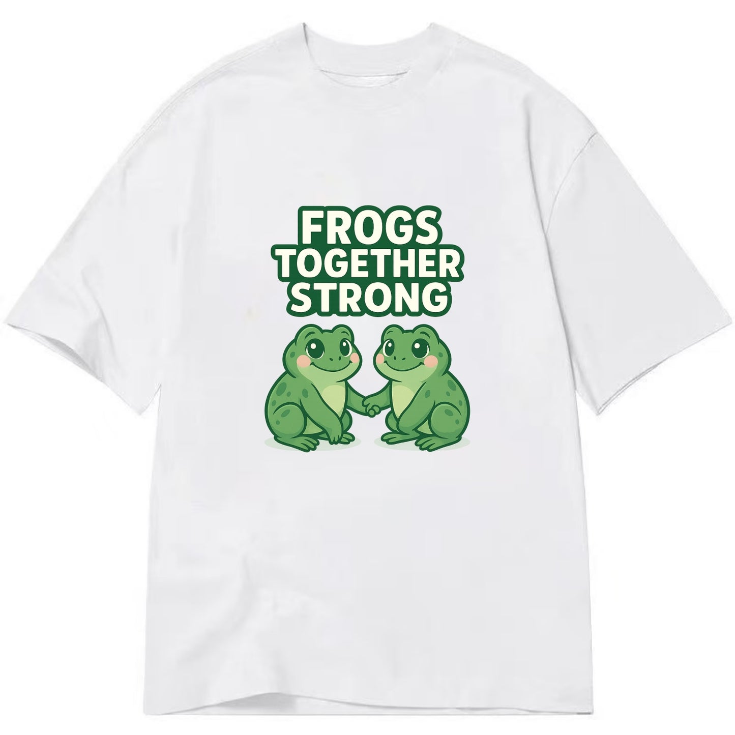 Frogs Together Strong 2 - Classic T-shirt - White