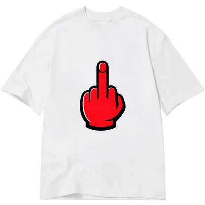 Bold Defiance Icon - Classic T-shirt - White