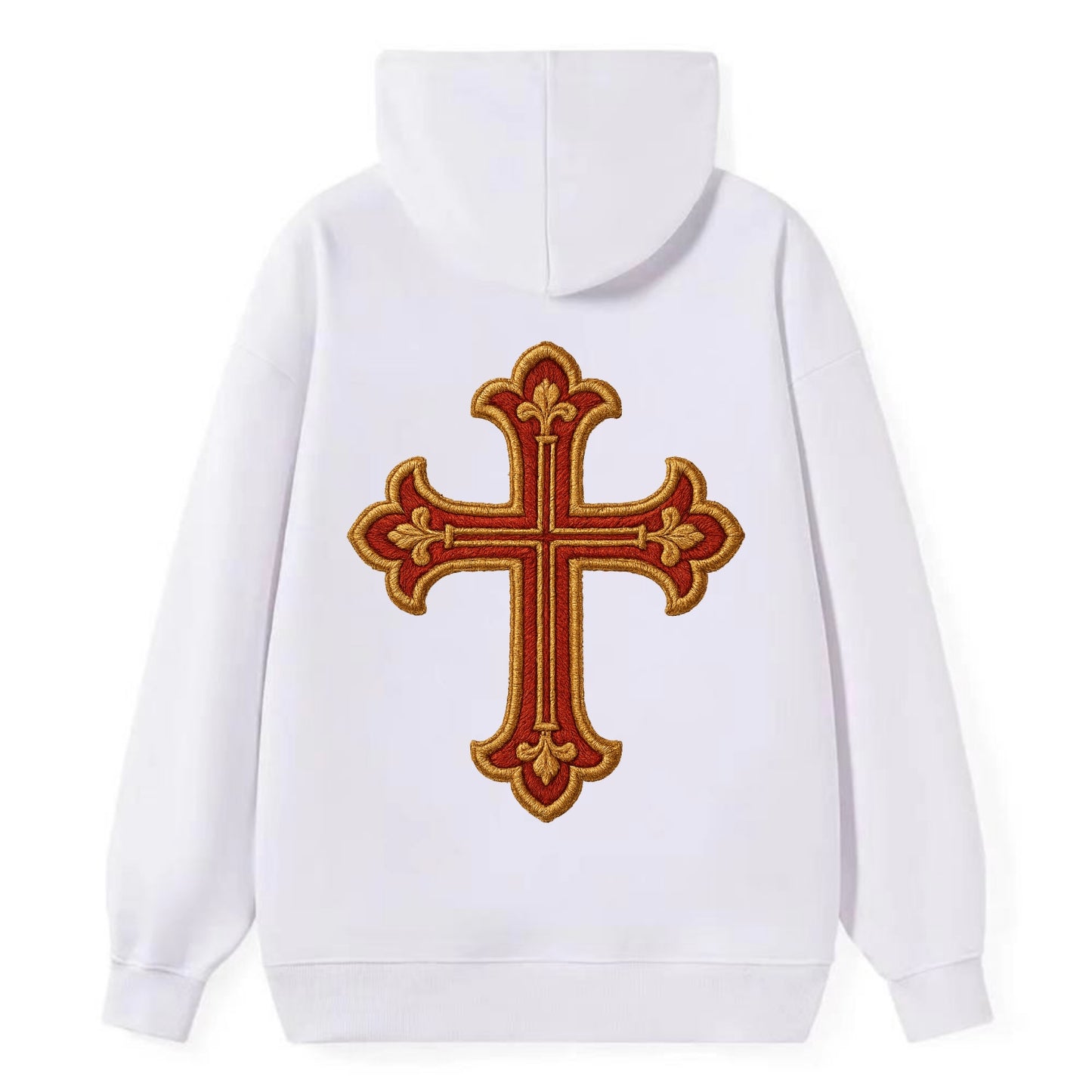 Armenian Cross - Classic Pullover Hoodie - White