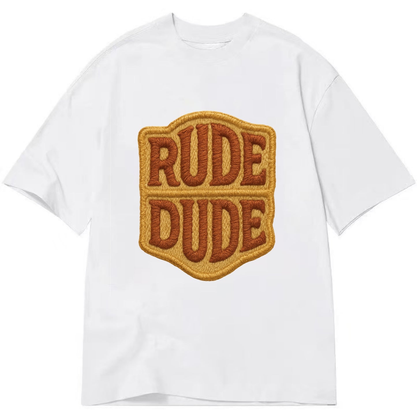 RUDE;DUDE ENERGY Surf Green Trucker - Classic T-shirt - White
