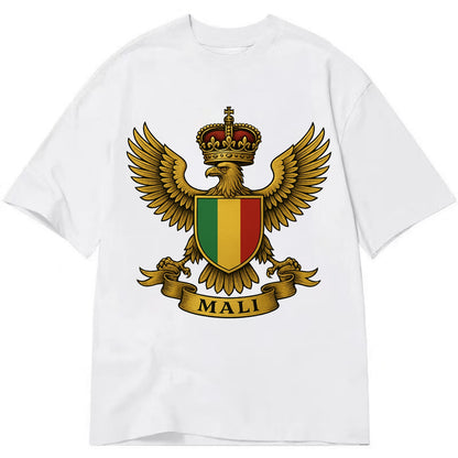 Mali Royal Logo  - Classic T-shirt - White
