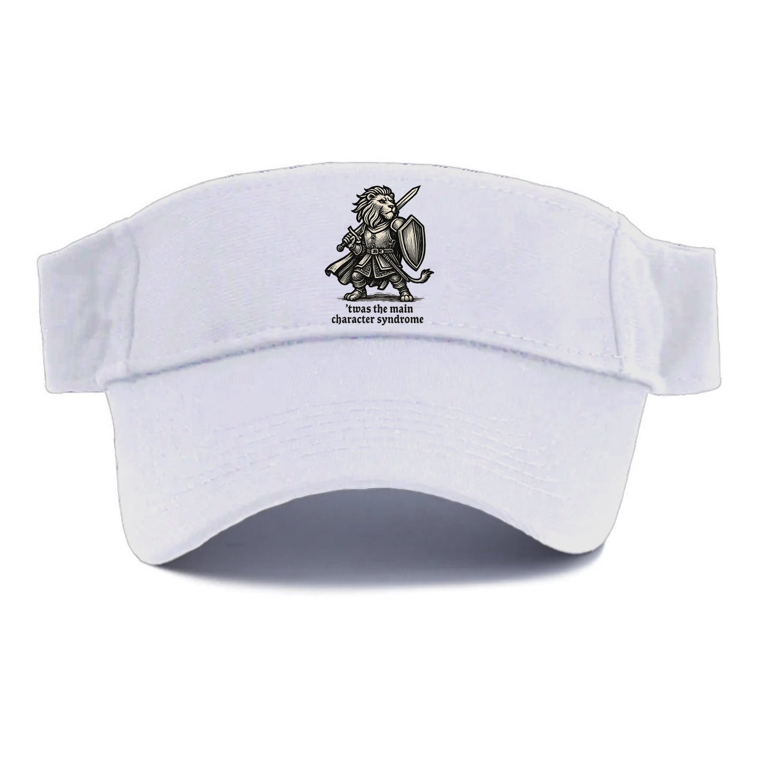 Main Character Syndrome Lion  - Visor - White