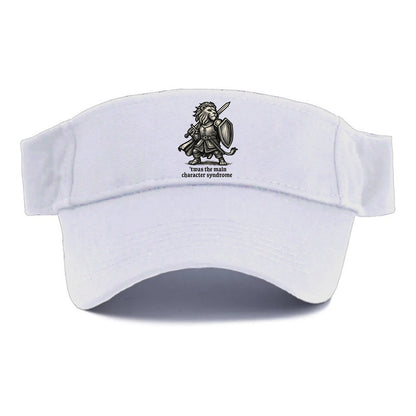 Main Character Syndrome Lion  - Visor - White