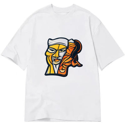 Axis Face - Classic T-shirt - White