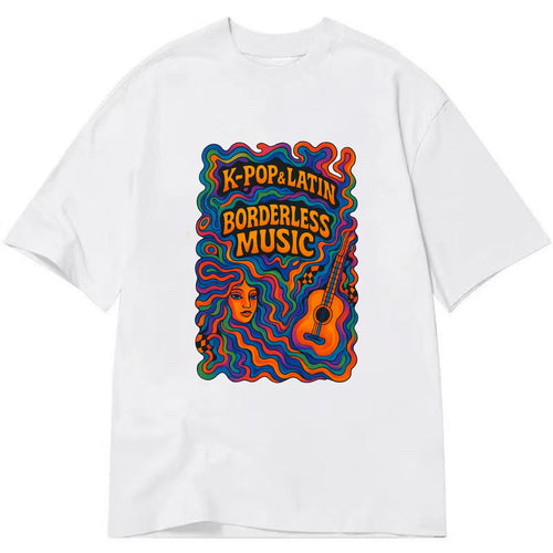 K-Pop and Latin fusion explosion - Borderless Music - cross-cultural sounds - Classic T-shirt