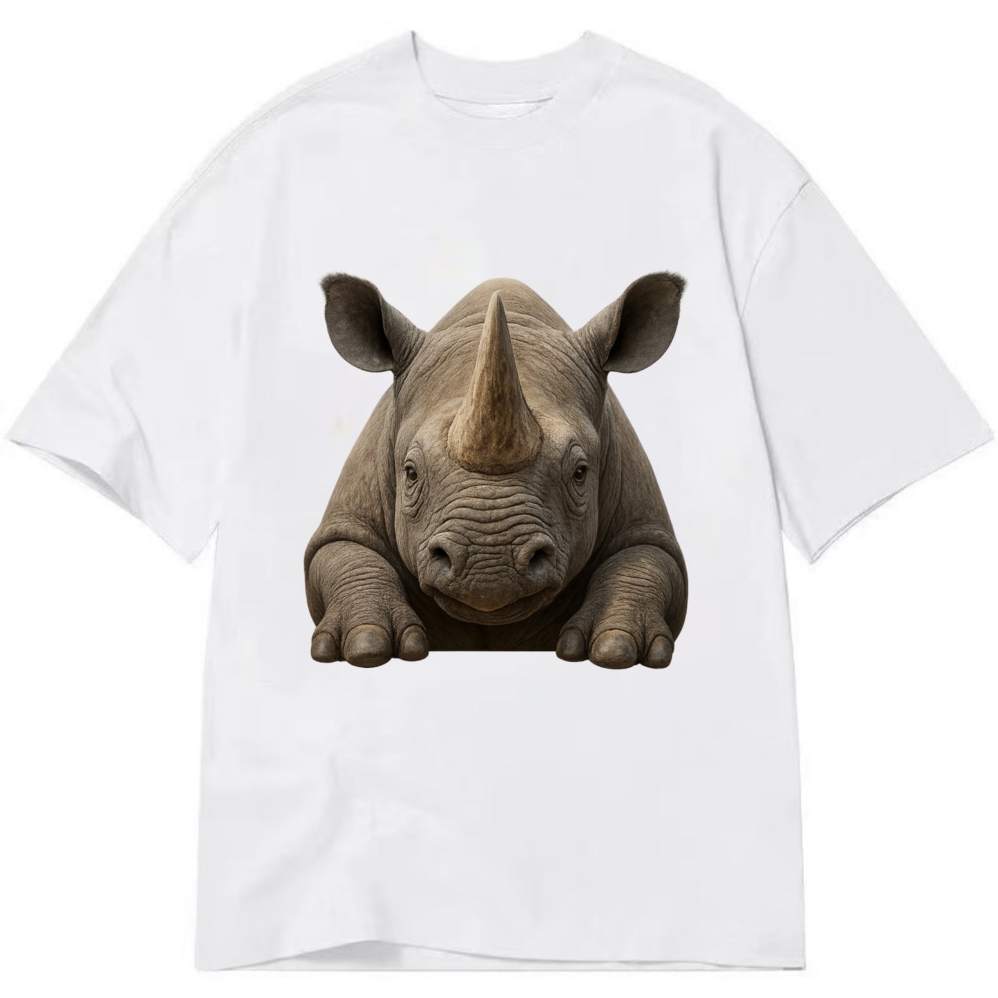 Rhinoceros  - Classic T-shirt - White