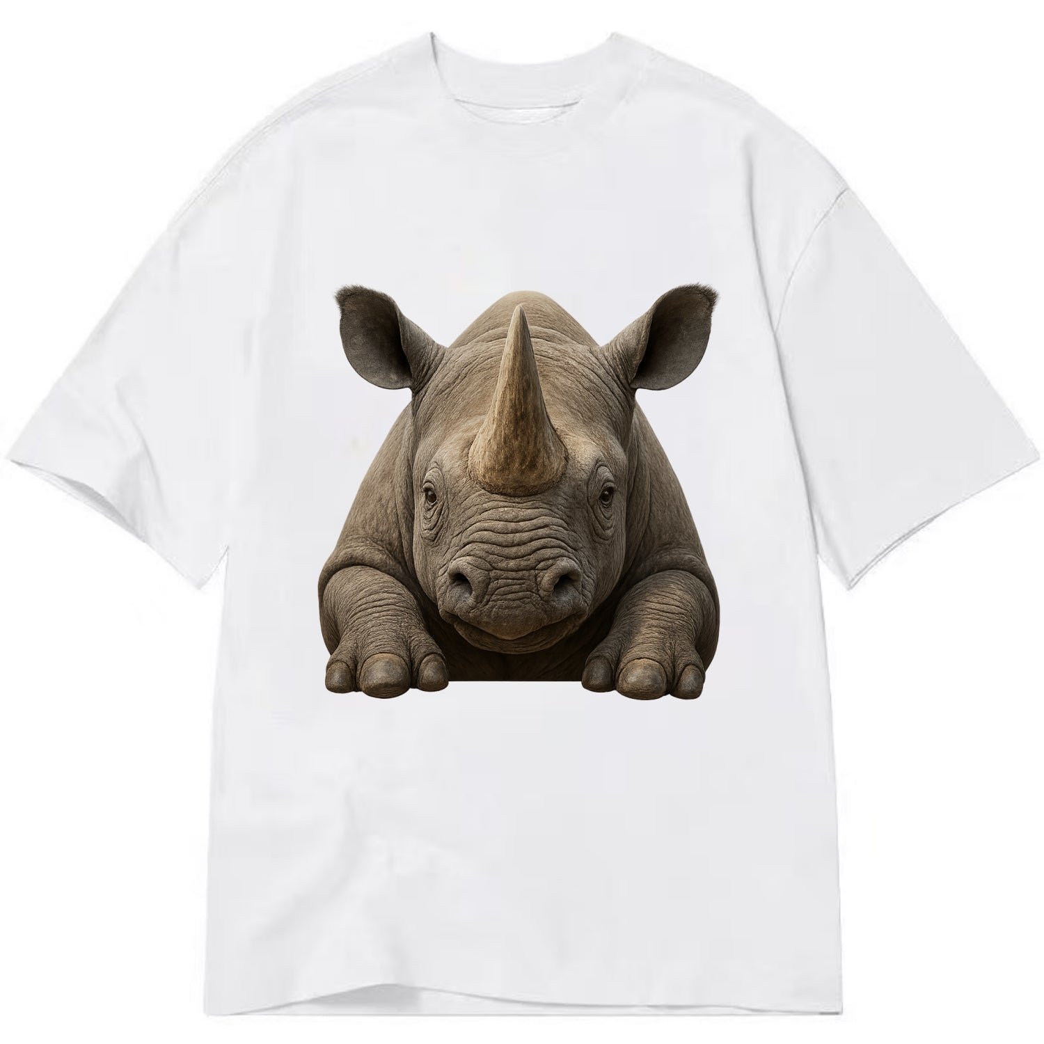 Rhinoceros  - Classic T-shirt - White