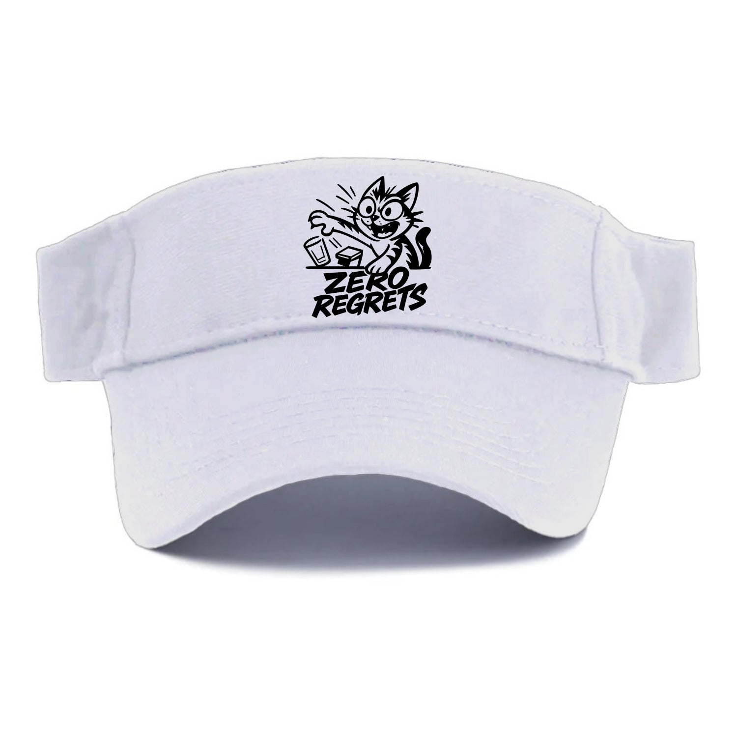 Chaos Gremlin Cat - Visor - White