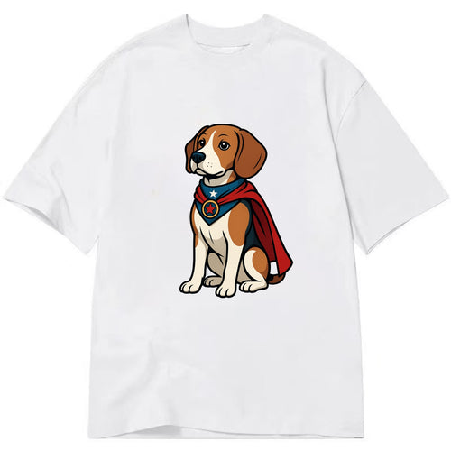 Beagle Patriotic Hero  - Classic T-shirt