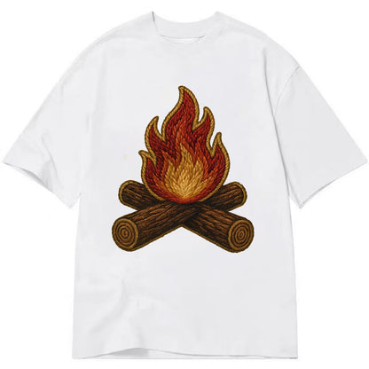Campfire  - Classic T-shirt - White