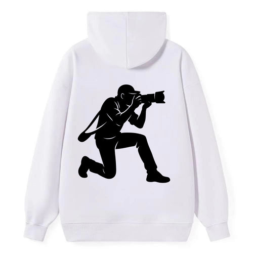 Photographer capturing perfect shot - Classic Pullover Hoodie