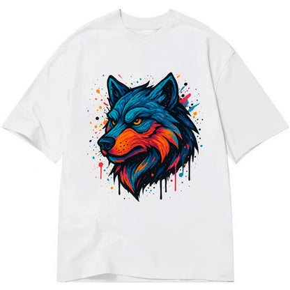 Velvet Wolf Royal  - Classic T-shirt - White