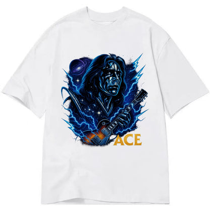 Cosmic Chrome Portrait - Classic T-shirt - White