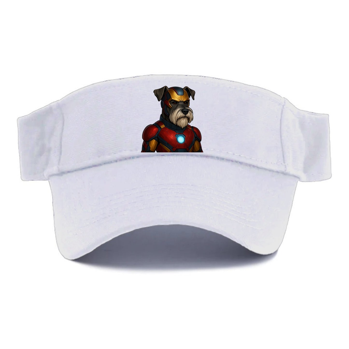 Schnauzer Tech Hero  - Visor - White