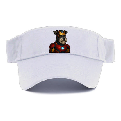 Schnauzer Tech Hero  - Visor - White