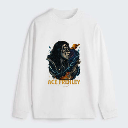 Icon Portrait - Classic Long Sleeve Shirt - White