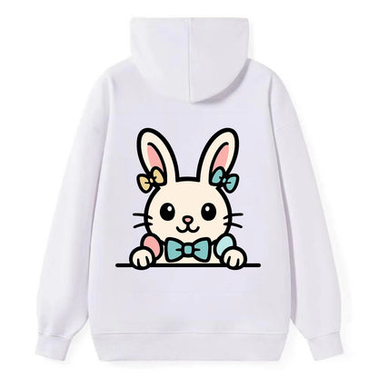 Easter Bunny  - Classic Pullover Hoodie - White