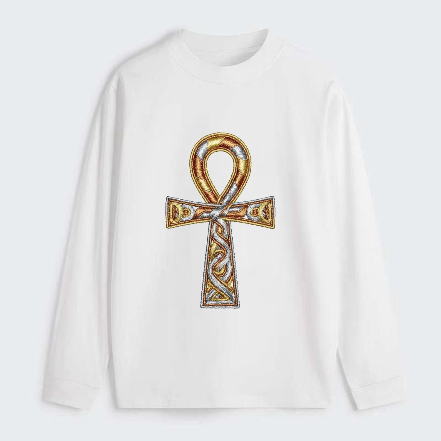 Ankh of Life - Classic Long Sleeve Shirt - White