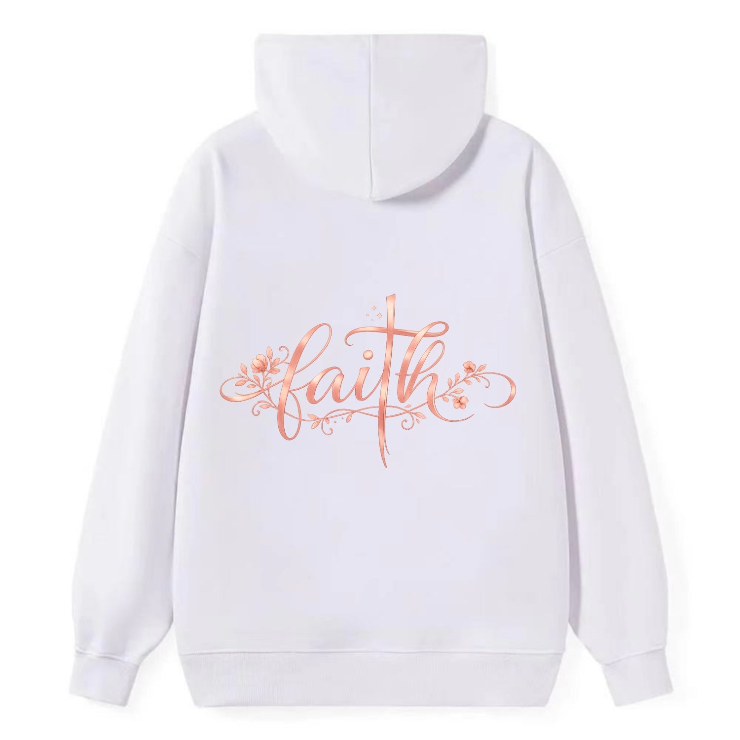 Faith - Classic Pullover Hoodie - White