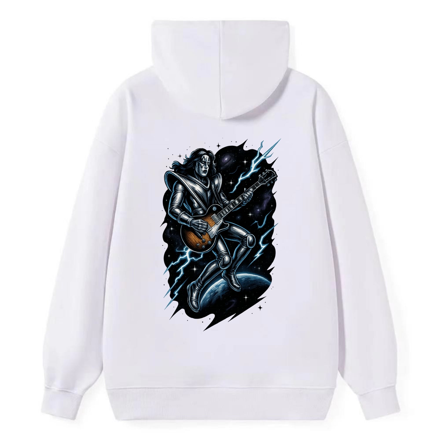 Ace in Zero Gravity - Classic Pullover Hoodie - White