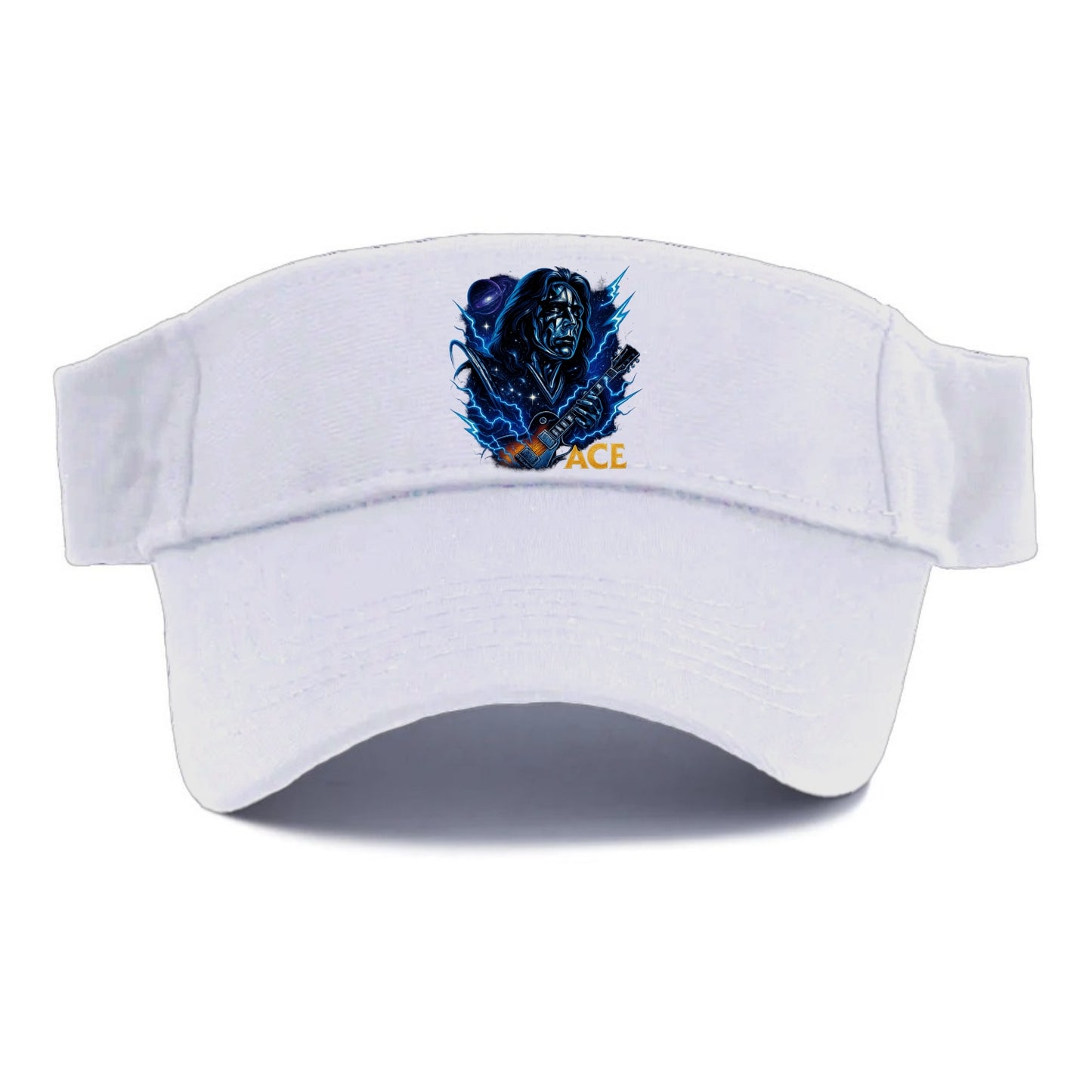 Cosmic Chrome Portrait - Visor - White