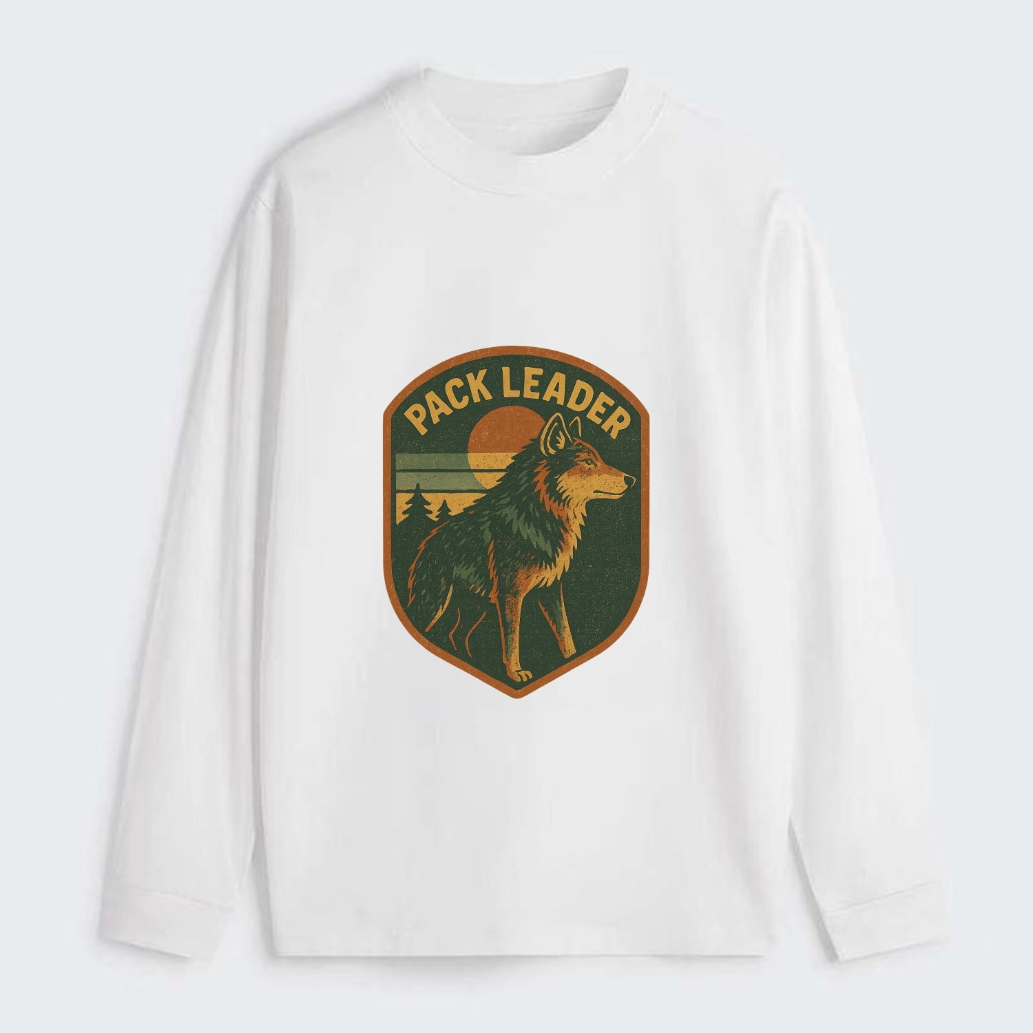 Pack Leader  - Classic Long Sleeve Shirt - White