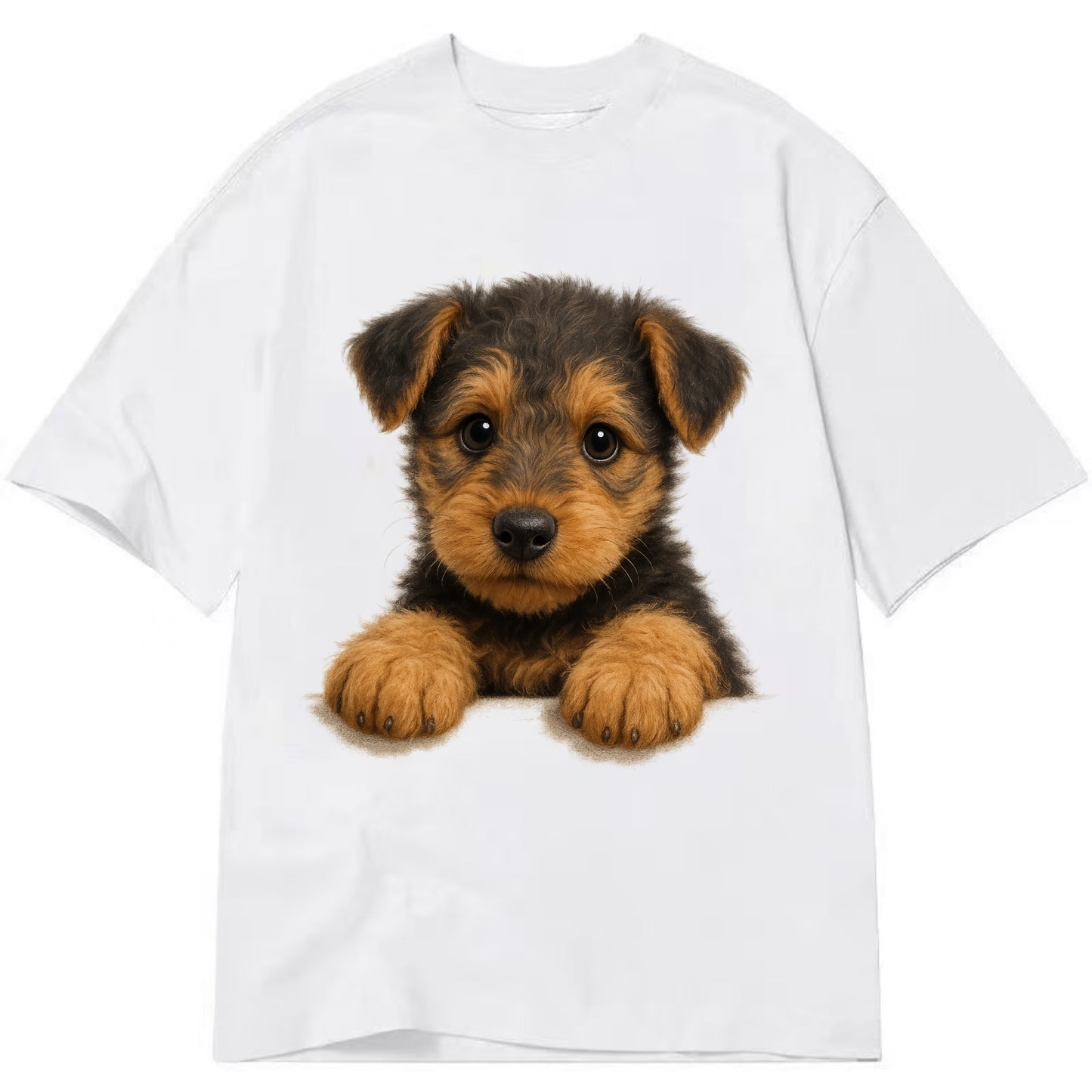 Airedale Terrier  - Classic T-shirt - White