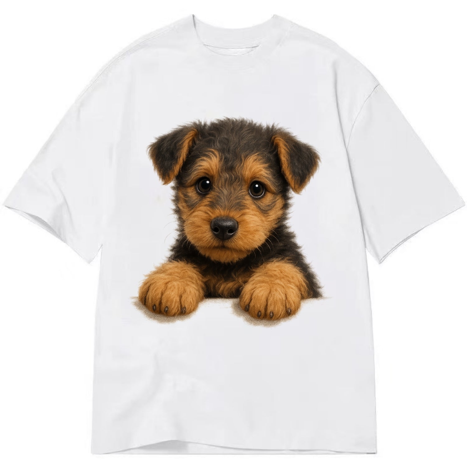 Airedale Terrier  - Classic T-shirt - White