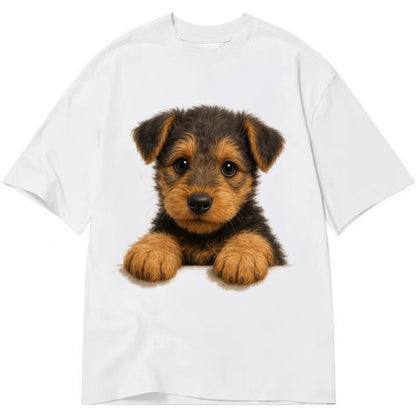 Airedale Terrier  - Classic T-shirt - White