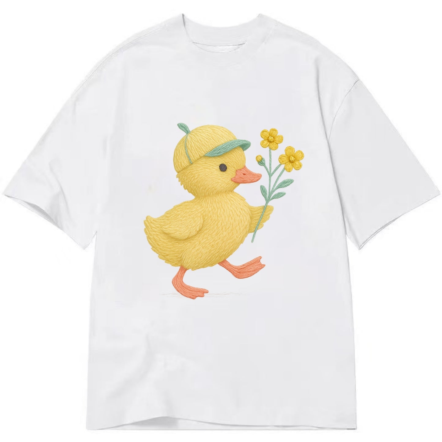 Yellow Duckling - Classic T-shirt - White