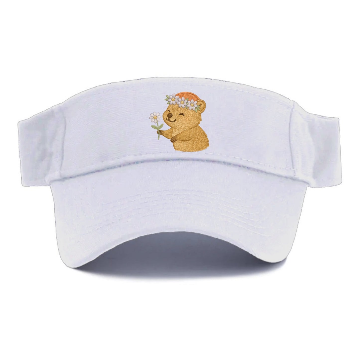 Quokka Daisy Chain - Visor - White