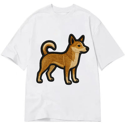 Norwegian Lundehund - Modern puffin hunt - Classic T-shirt - White