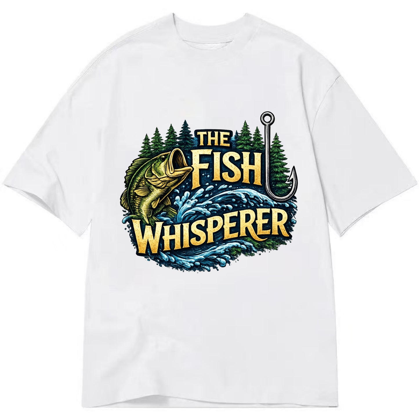 Fish Whisperer - Classic T-shirt - White
