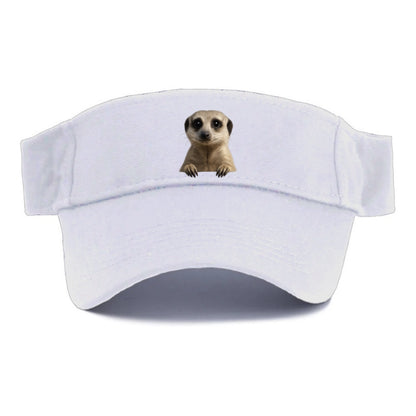 Meerkat  - Visor - White