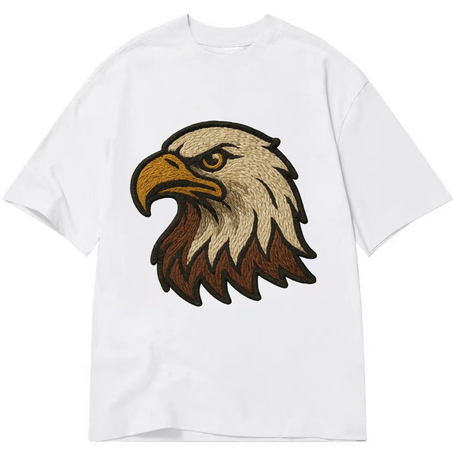 American Eagle Head  - Classic T-shirt - White