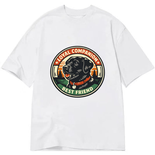 Noble Companion Emblem - Classic T-shirt - White
