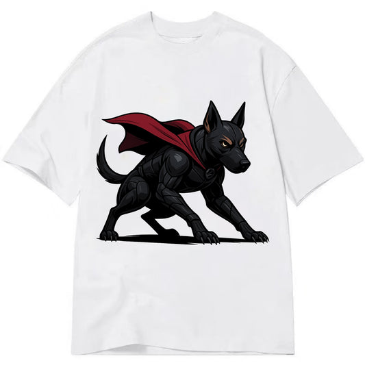 Belgian Malinois Black Panther  - Classic T-shirt - White