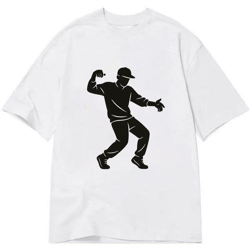 Hip-hop dancer popping and locking - Classic T-shirt