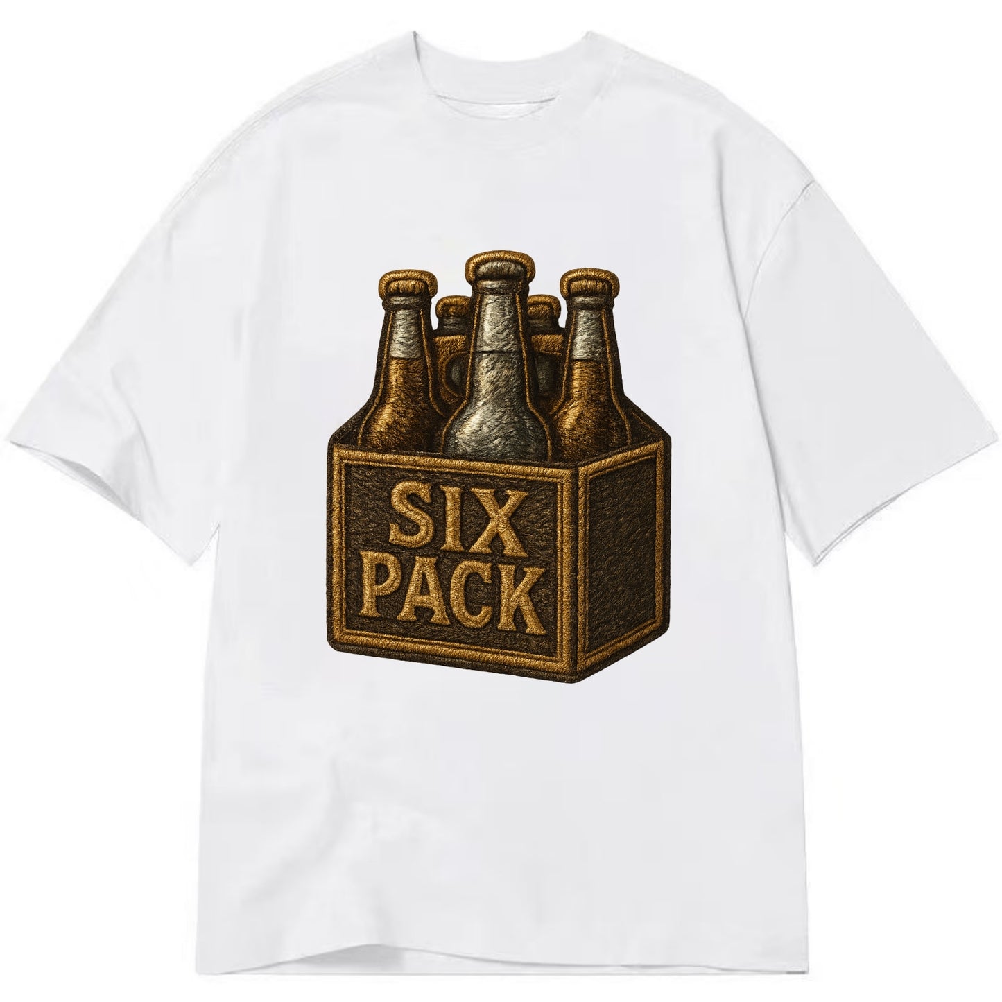 Six Pack  - Classic T-shirt - White