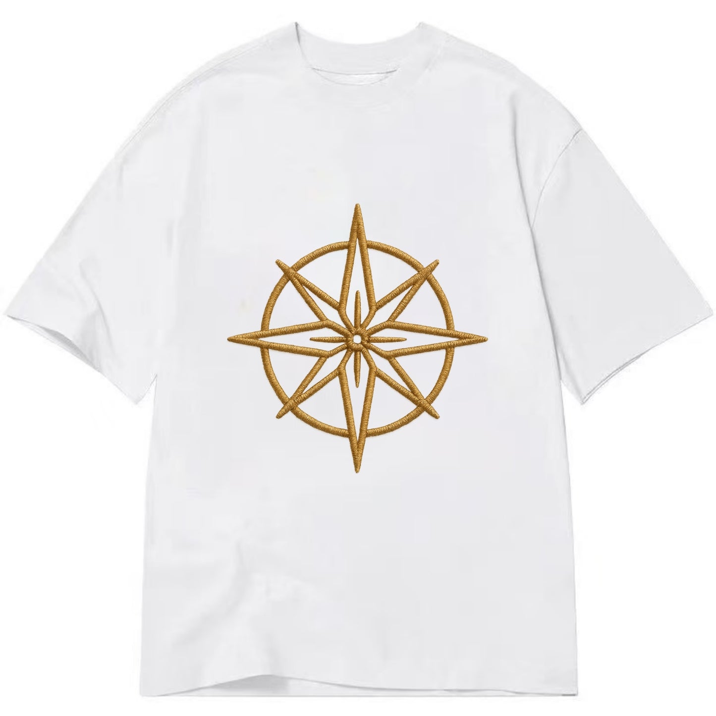 Compass Rose  - Classic T-shirt - White