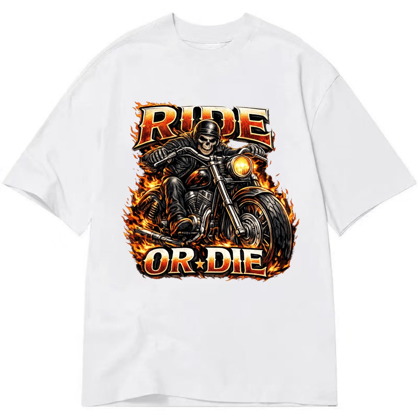 Ride Or Die - Classic T-shirt - White