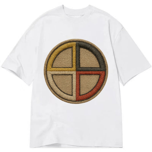 Medicine Wheel  - Classic T-shirt - White