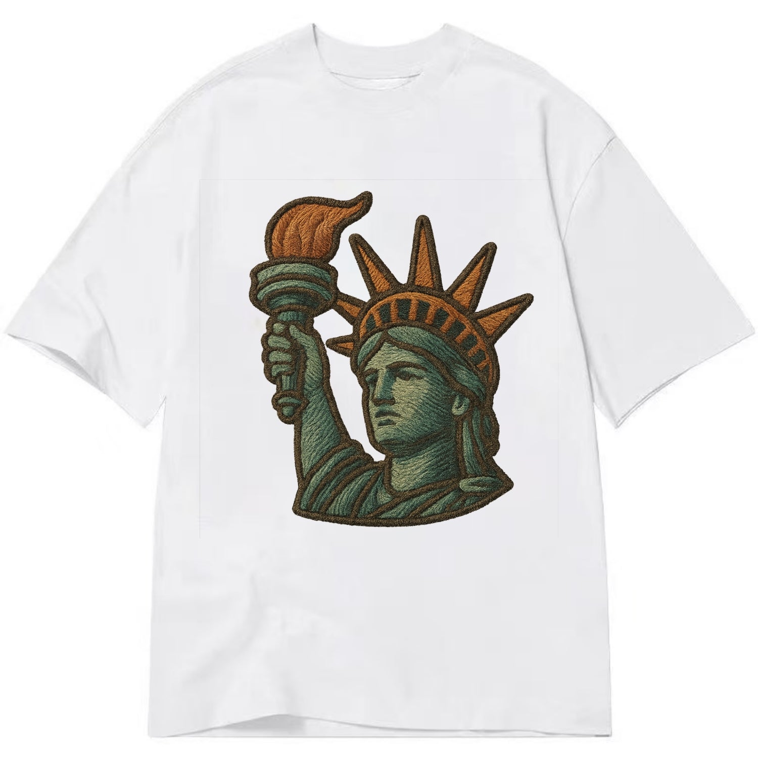 Statue of Liberty  - Classic T-shirt - White