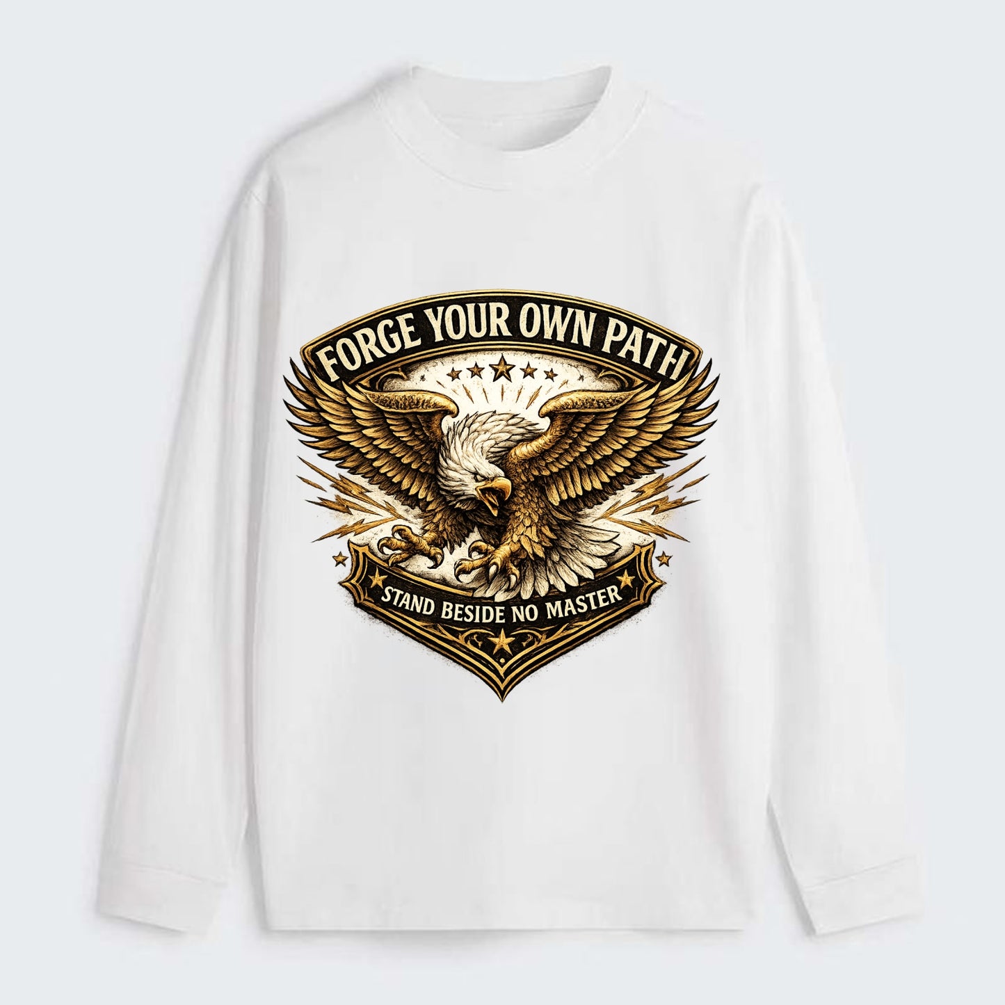 Forge Your Own Path - Classic Long Sleeve Shirt - White