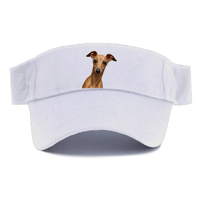 Italian Greyhound  - Visor - White