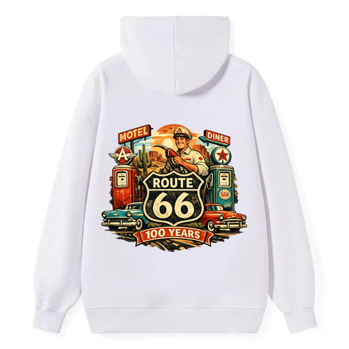 FILL ER UP | Vintage gas pumps | Flying A or Texaco style | Service - Classic Pullover Hoodie