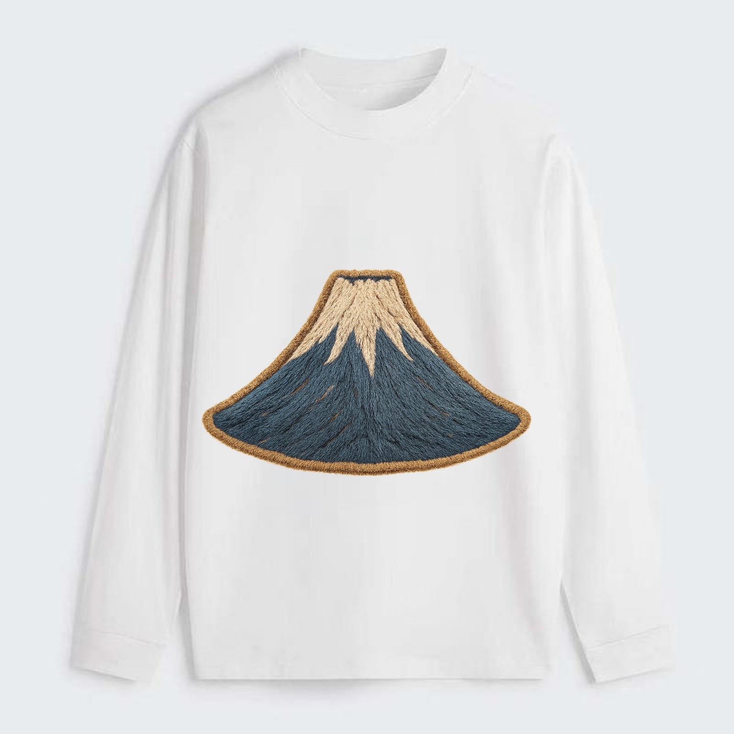 Sacred Mountain  - Classic Long Sleeve Shirt - White