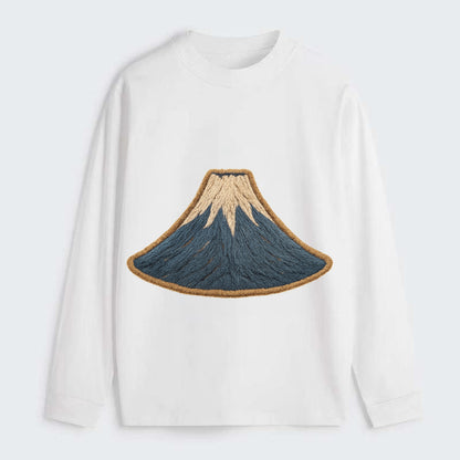 Sacred Mountain  - Classic Long Sleeve Shirt - White
